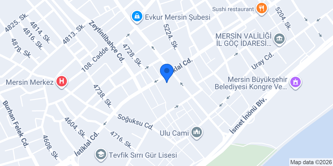 Dt. Mehmet Can Yılmaz konumu
