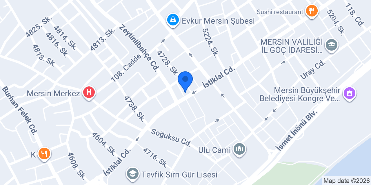 AKBAL PSİKOTEKNİK konumu