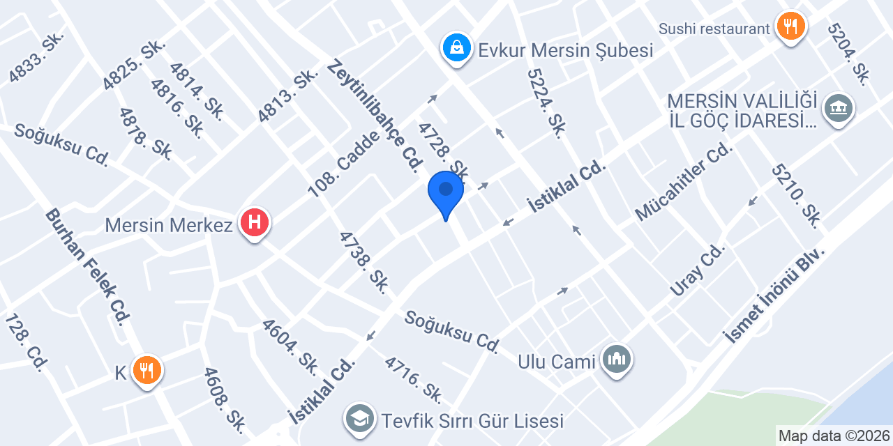 Yamaç Eczanesi konumu