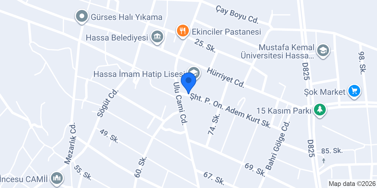 Halı Dünyası konumu