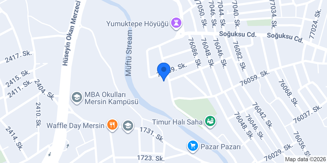 Mehmet Akif Ersoy Ortaokulu konumu