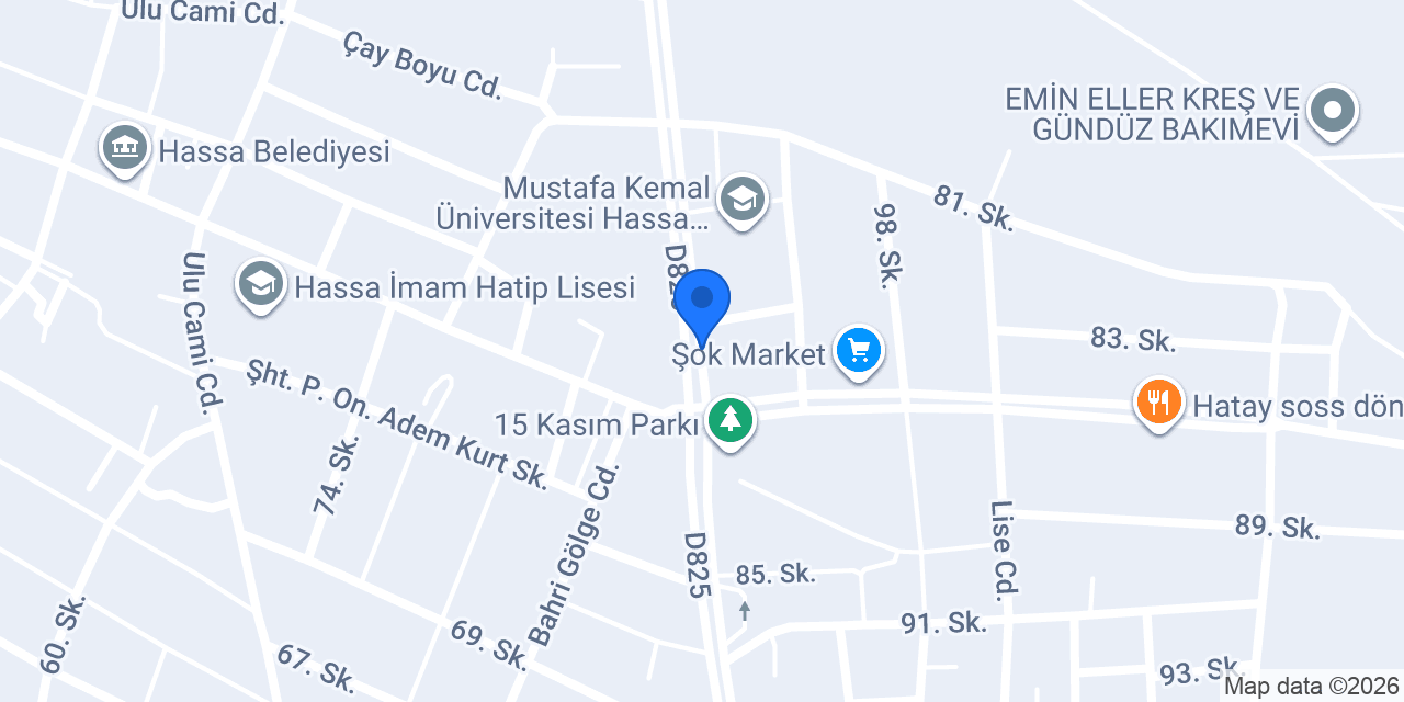 Kahramanlar pastanesi konumu