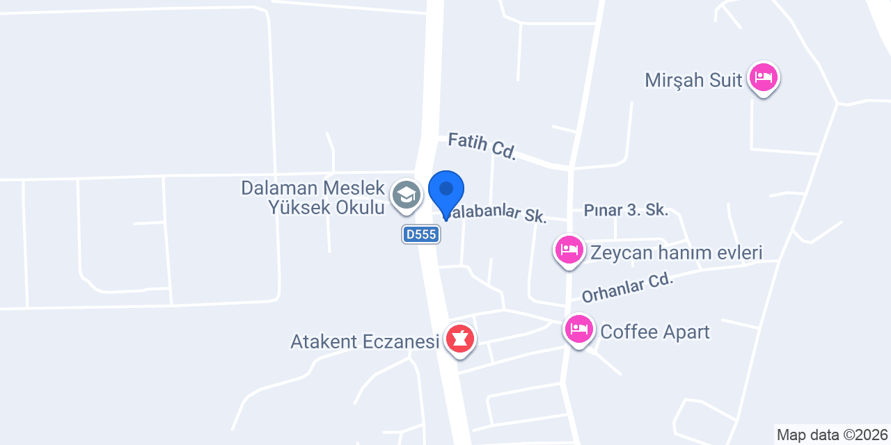 Şirin Pastanesi konumu
