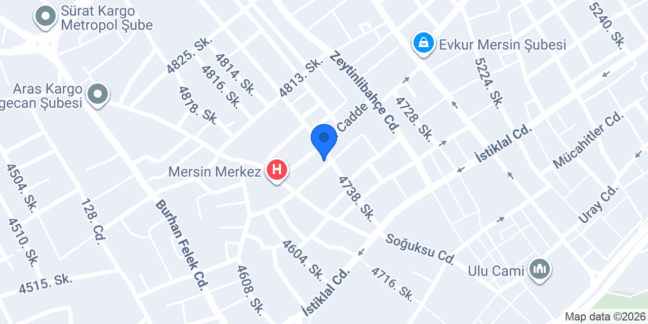 Mersin Reklam konumu