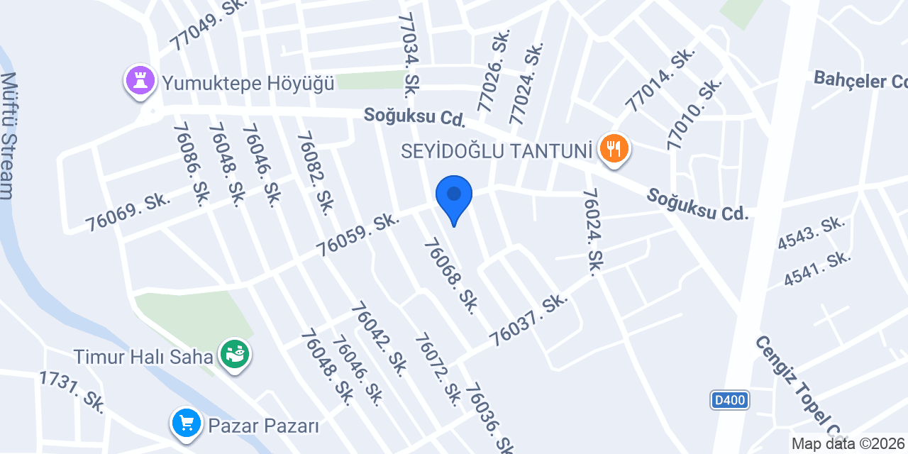 Mersin Lağımcı Hüseyin Usta konumu
