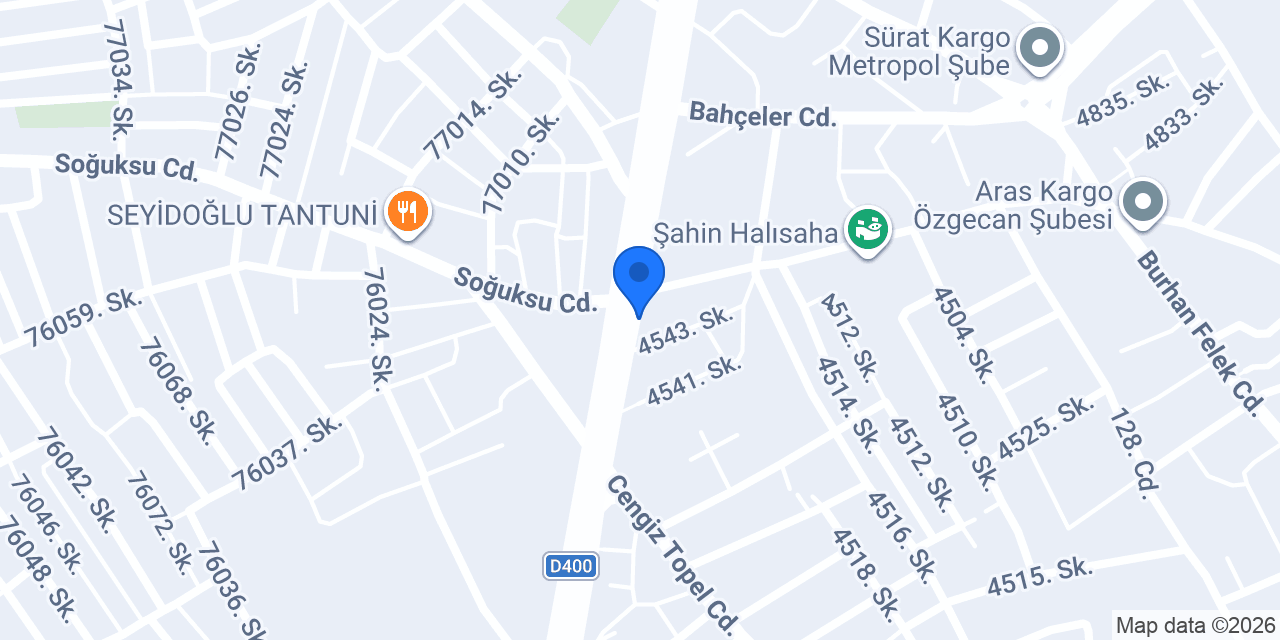 Bsr Oto Lastik konumu