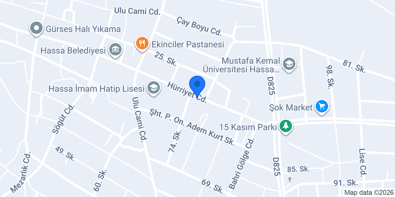 Ada Çiçekçilik konumu