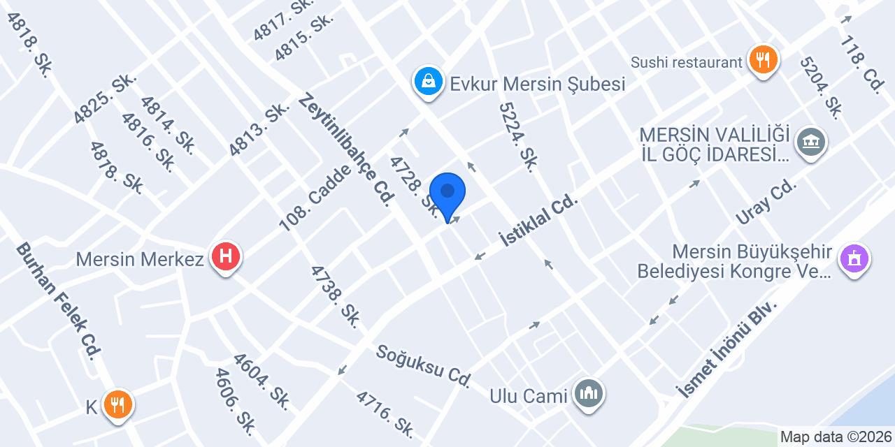 Beslen Tantuni Mersin konumu
