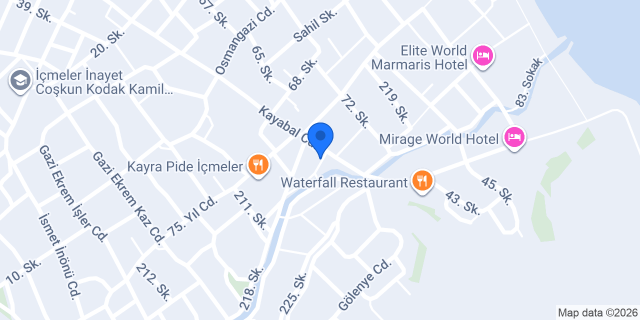 Marmaris DijiTouch Reklam konumu
