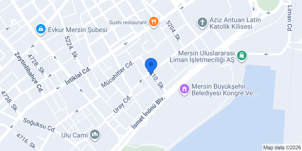 Mersin Sigorta konumu