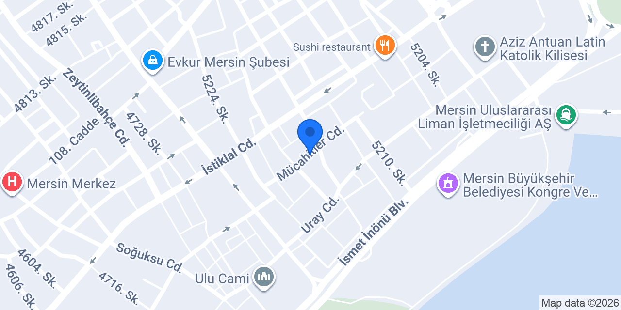 Toros Erkek Kuaförü konumu