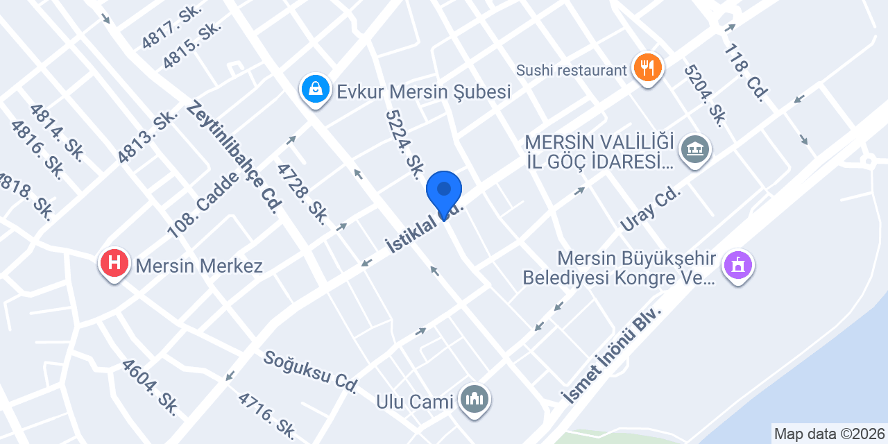 HÜDAVERDİ HOSTEL konumu