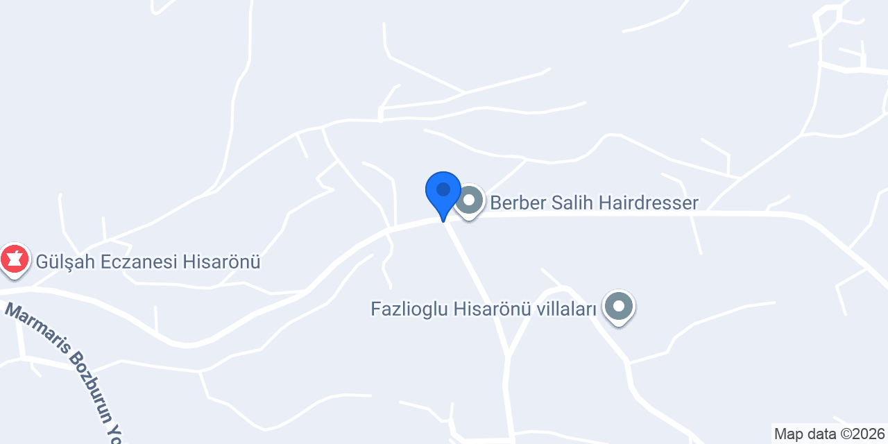 Hotel Hisarönü konumu