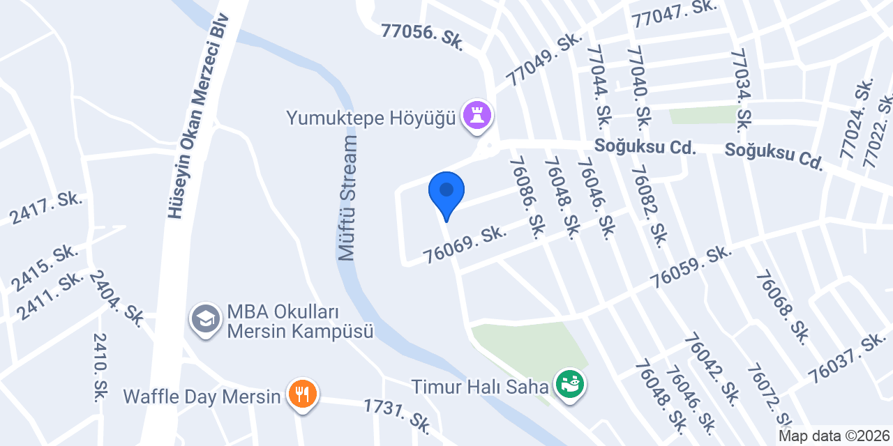 Ovalı Oto Yıkama konumu