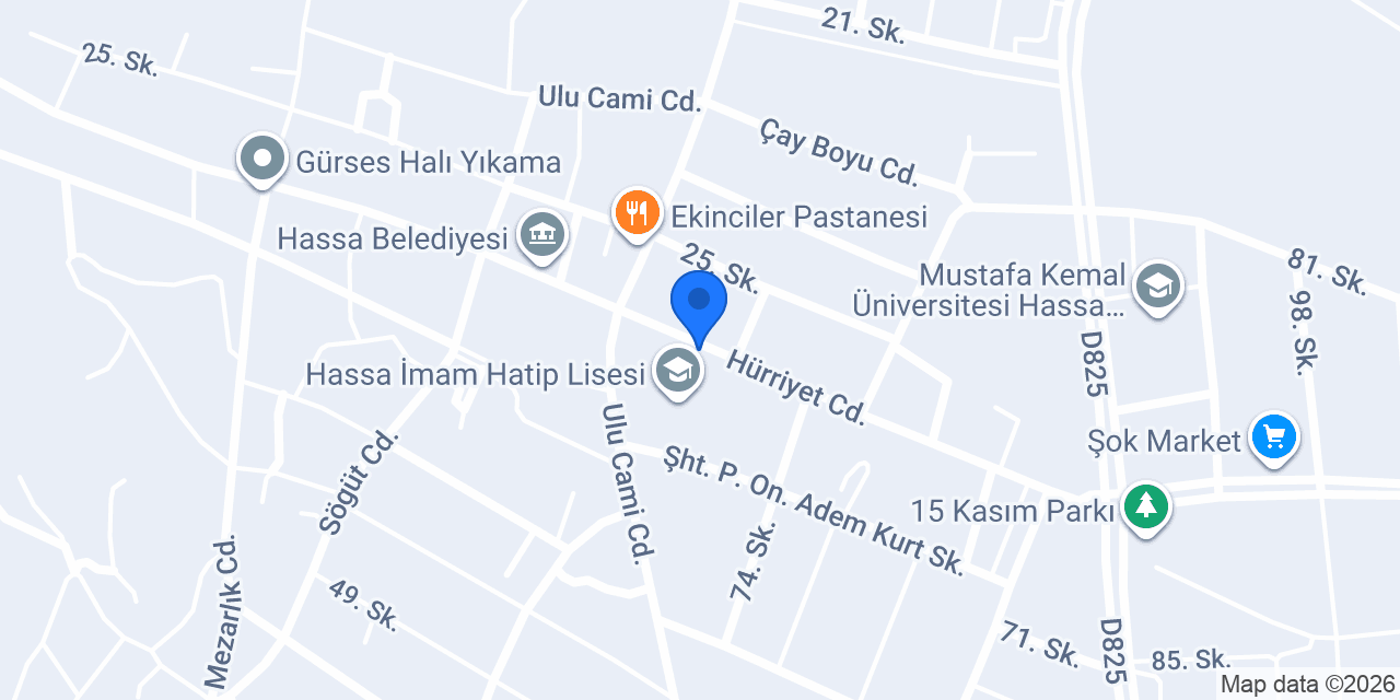 Mehmet Akif Ersoy İlkokulu konumu
