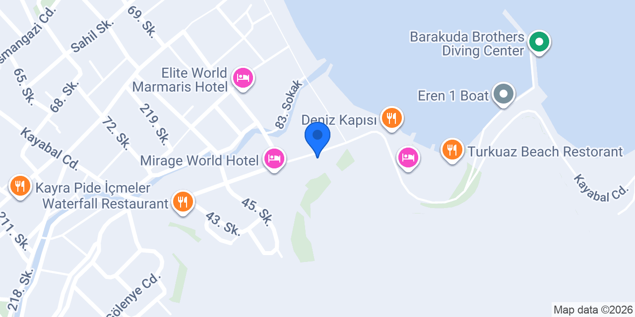 HOTEL PORTOFİNO konumu