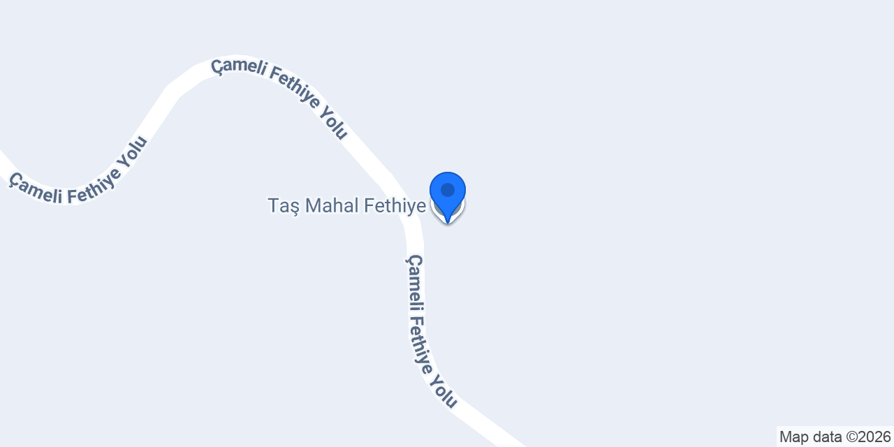 Taş Mahal Fethiye konumu