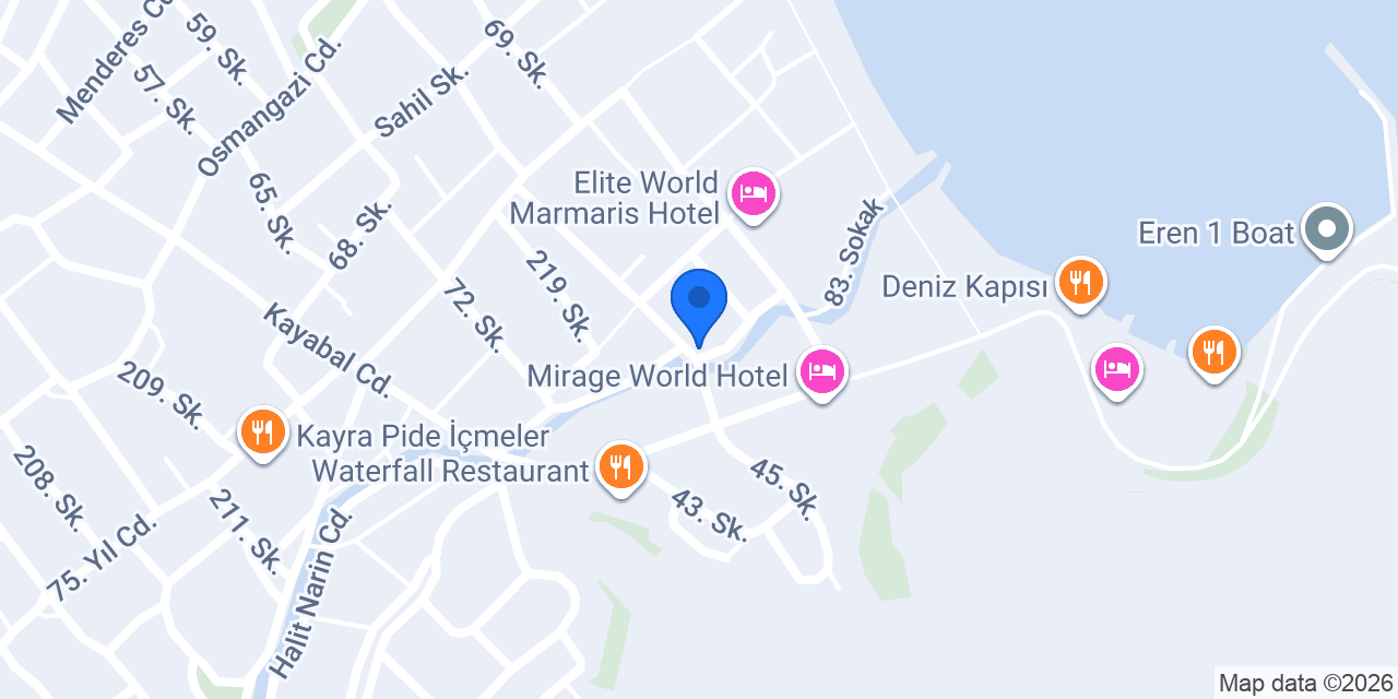 Folo Rent A Car konumu