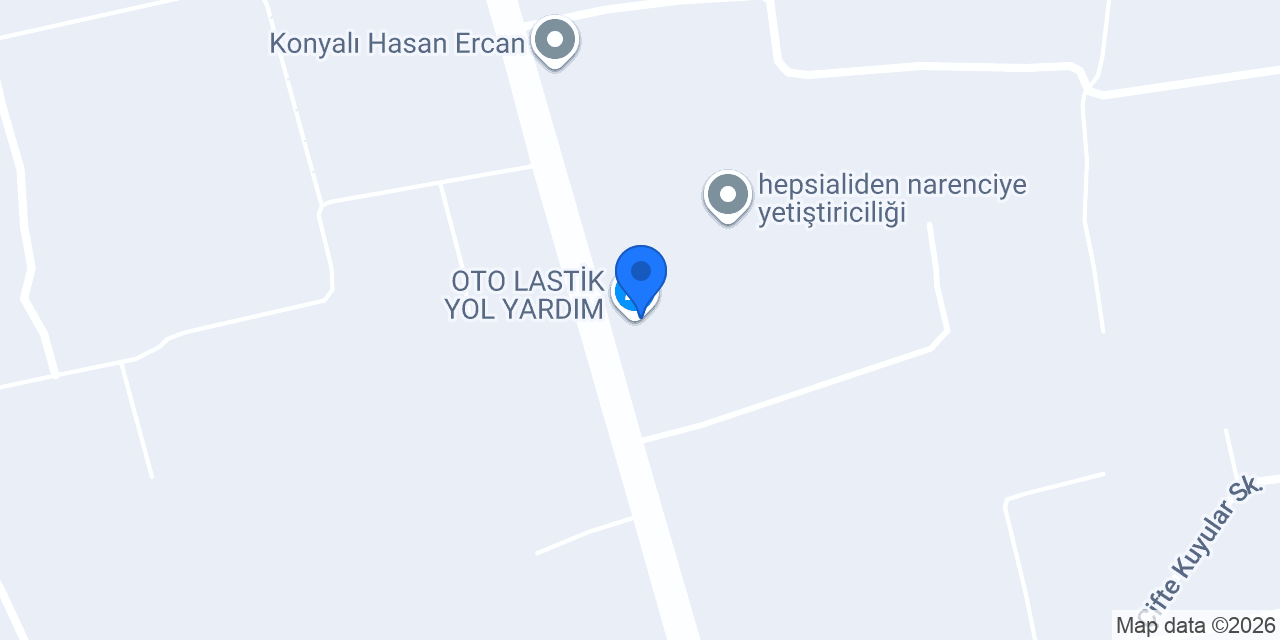 OTO LASTİK YOL YARDIM konumu