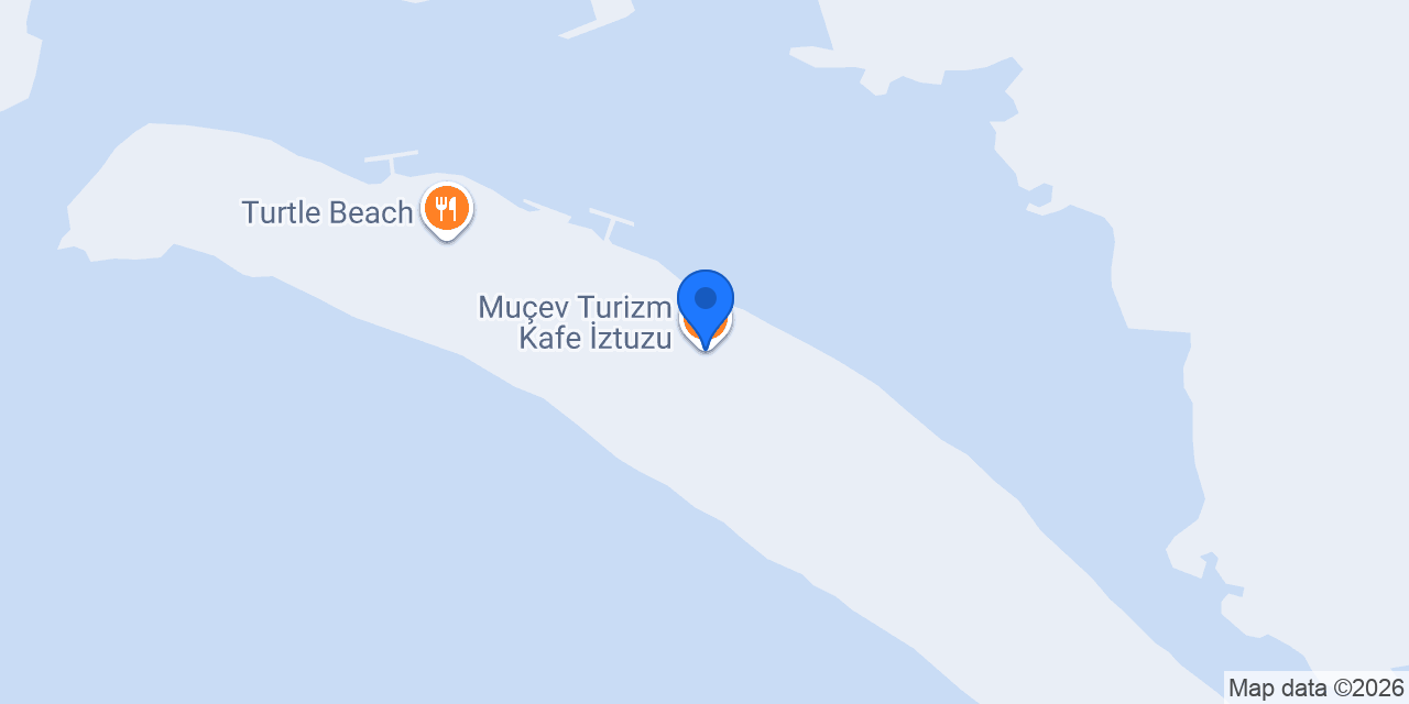 Muçev Turizm Kafe İztuzu konumu