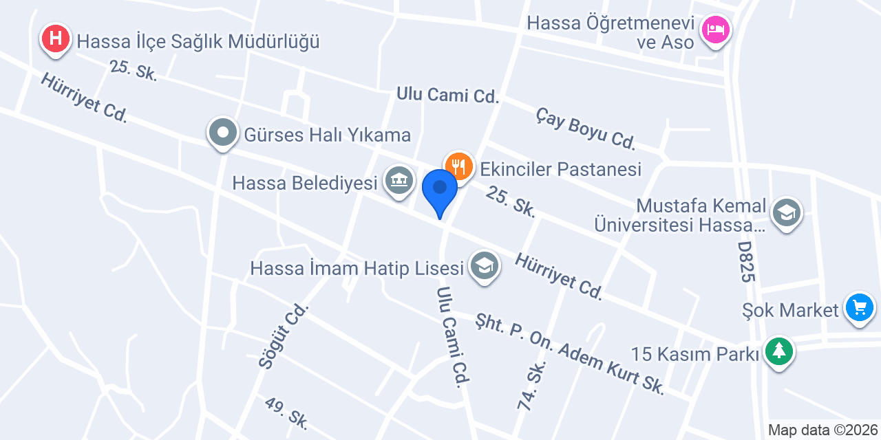 ŞAHİN KUYUMCULUK konumu