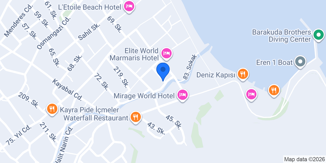 DEDES HAVEN RESTAURANT & BAR konumu