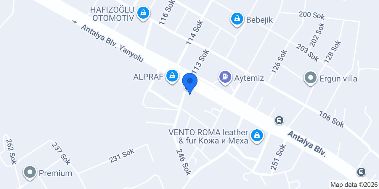 Akdeniz mermer konumu