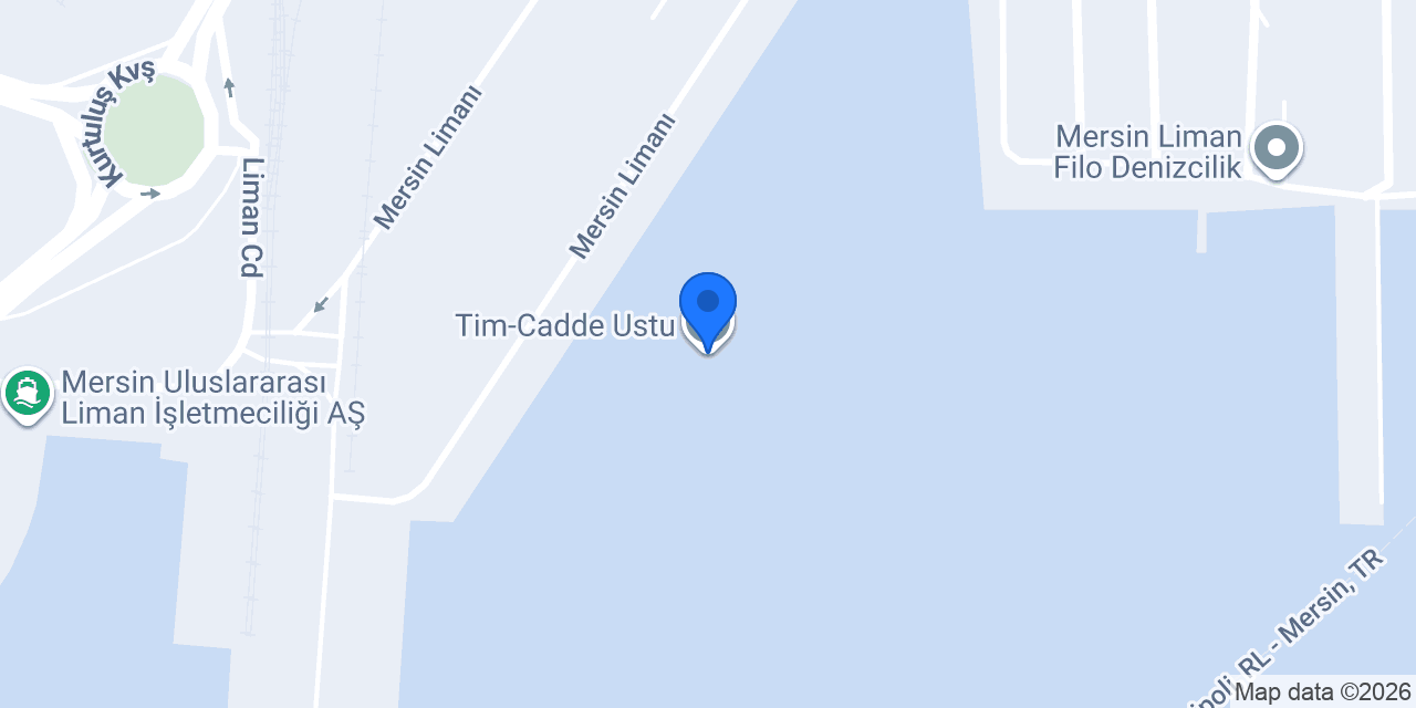 Tim-Cadde Ustu konumu