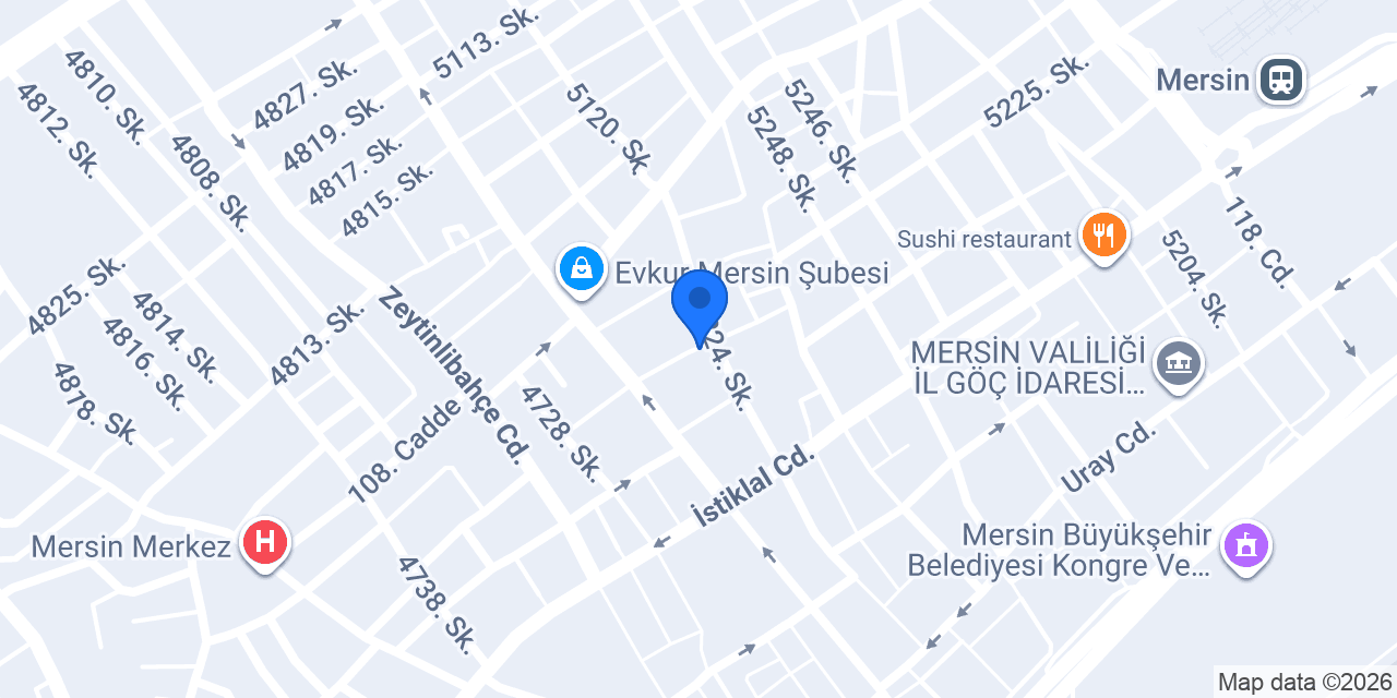 Mersin Matbaa - Paraf Ofset konumu