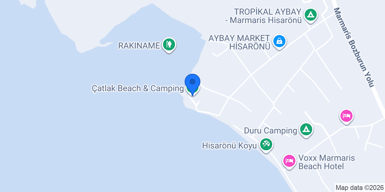 Çatlak Beach & Camping konumu