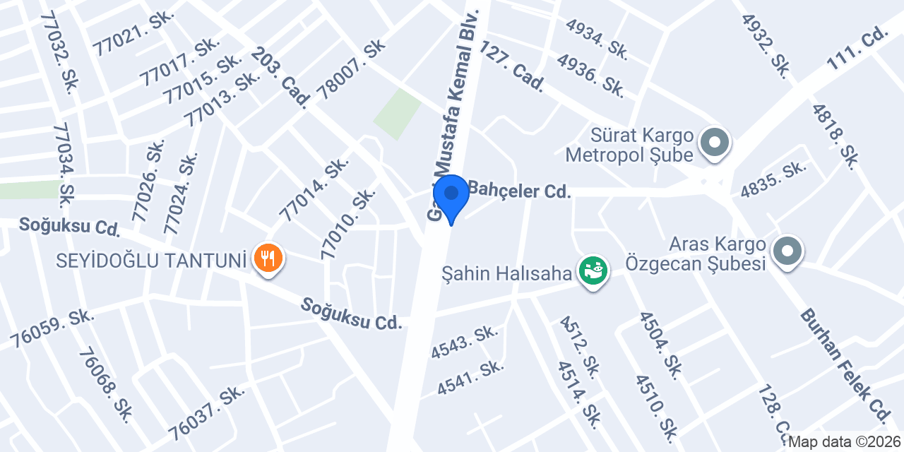 Kuzenler Lastik ve Rot Balans servisi konumu