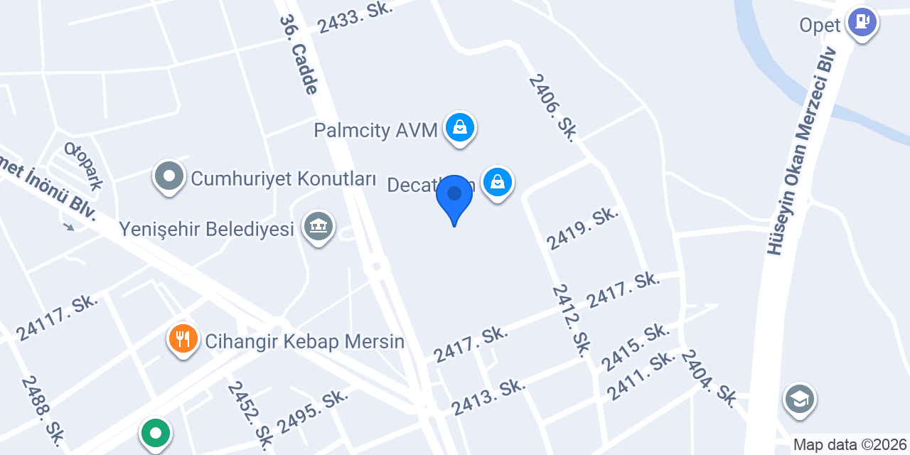 McDonald's Mersin Carrefour konumu
