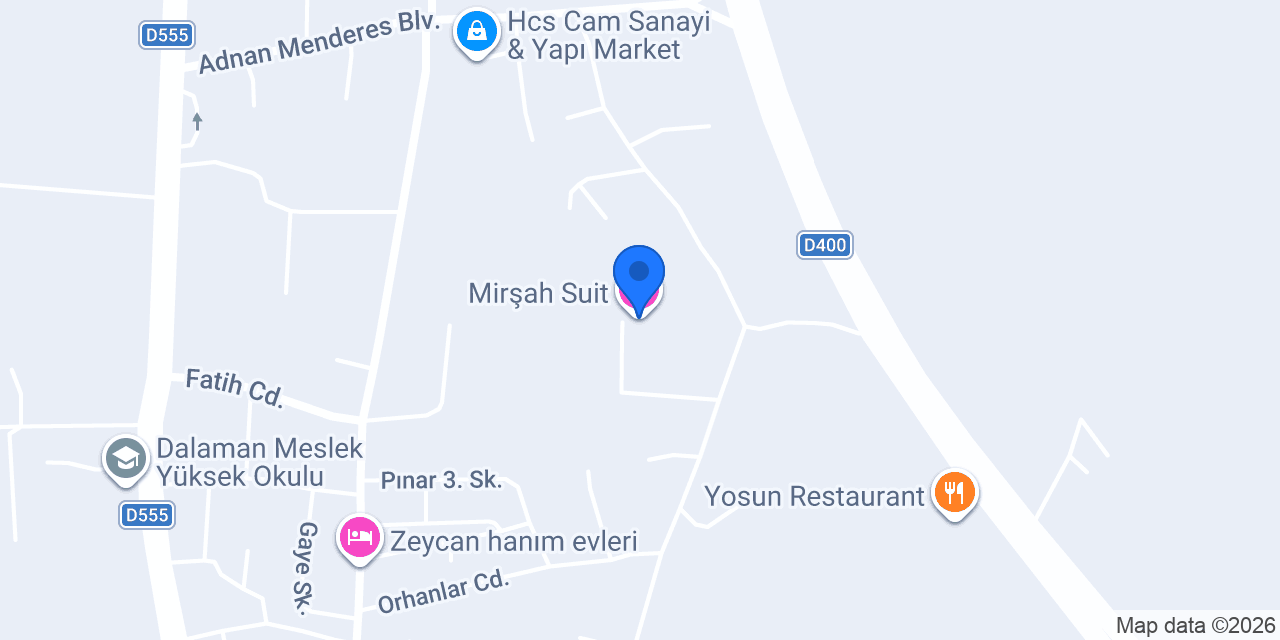 Mirşah Suit konumu