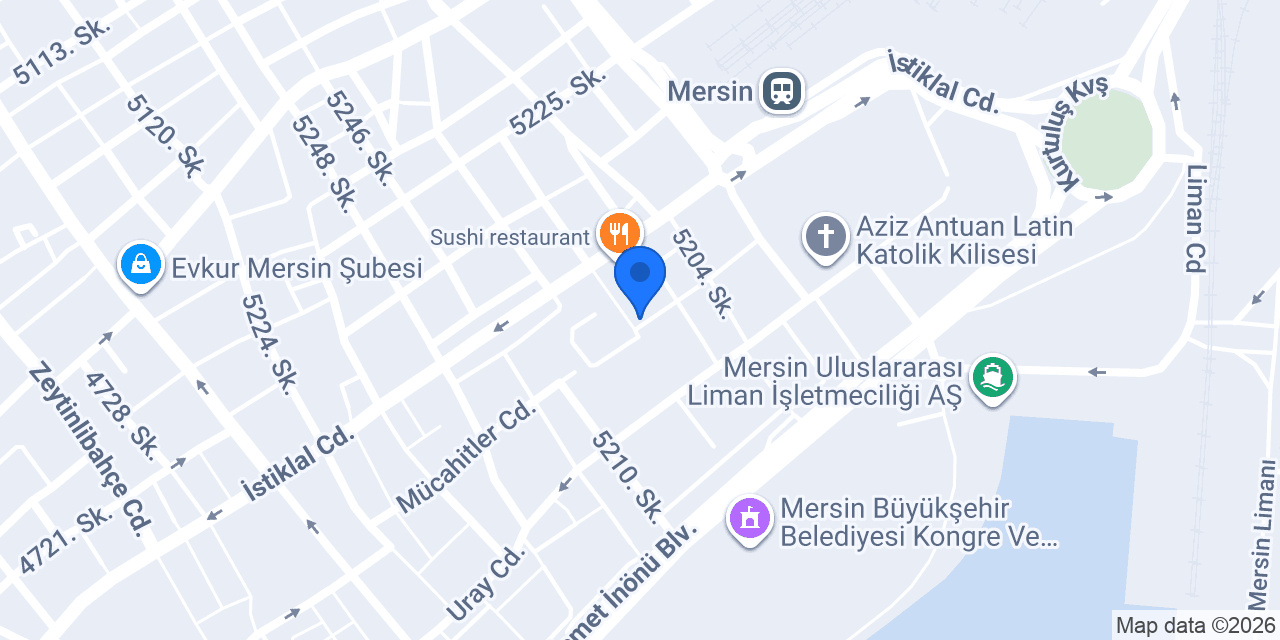 Gürtaş Gümrük Müşavirliği konumu