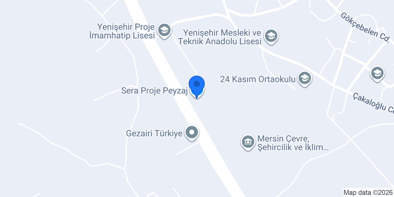 Sera Proje Peyzaj konumu