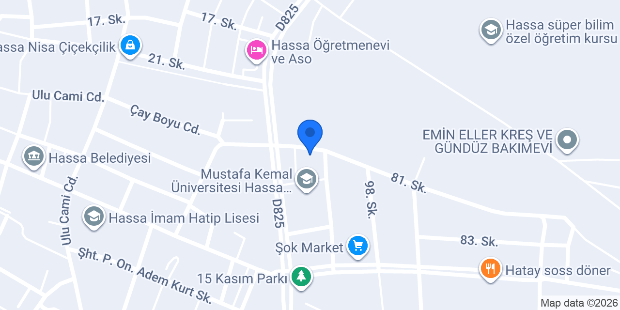 Çolak Mühendislik konumu