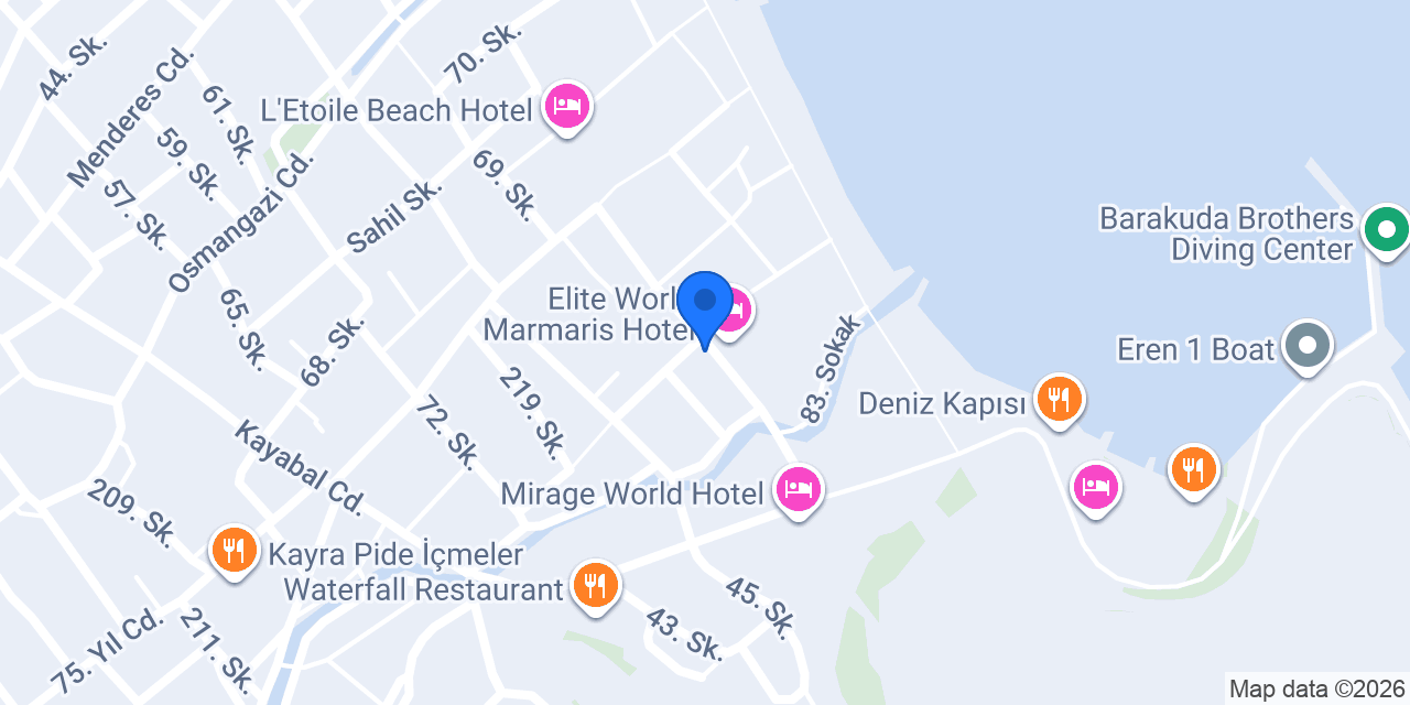 Arbatt Marmaris konumu