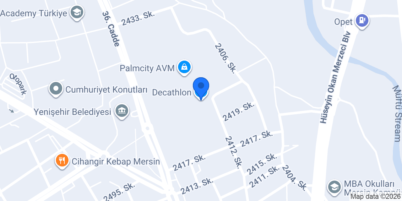 Decathlon konumu