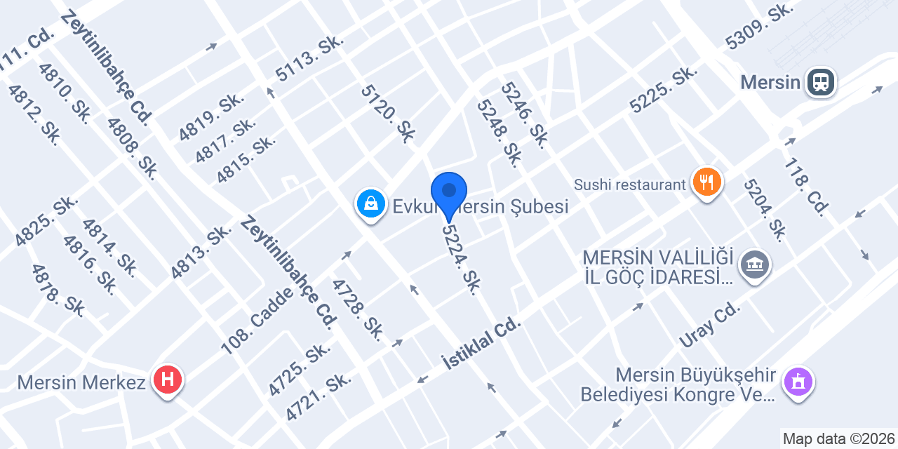 Mersin Serin Teknik Ltd.Şti. konumu