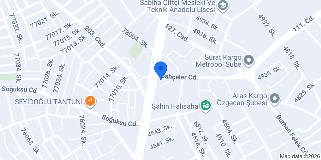 Yıldırımoğlu Otomotiv konumu