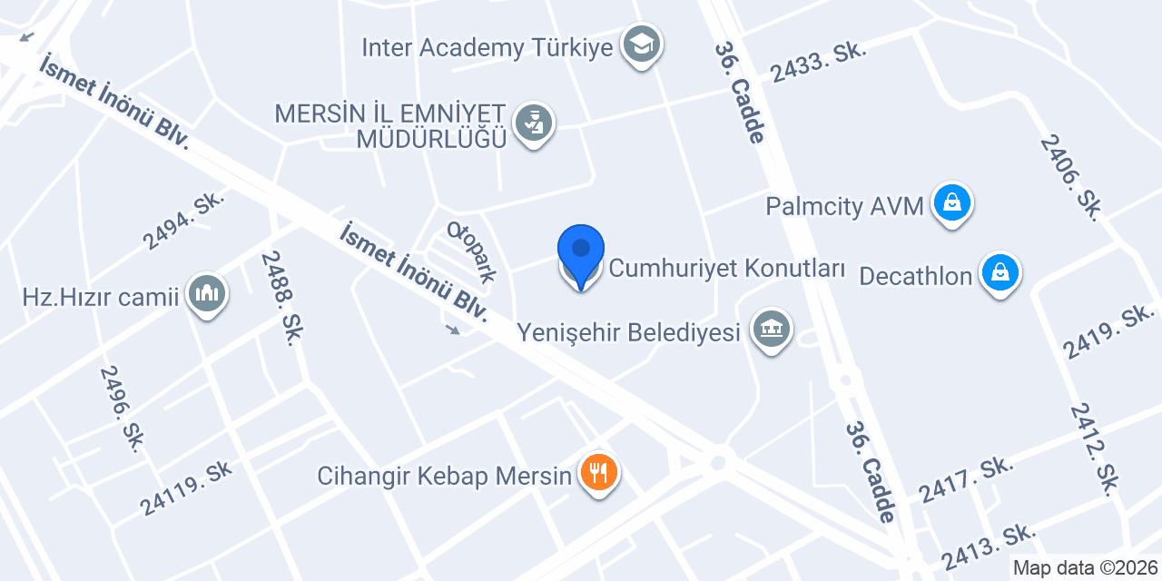 Gisart Mersin konumu