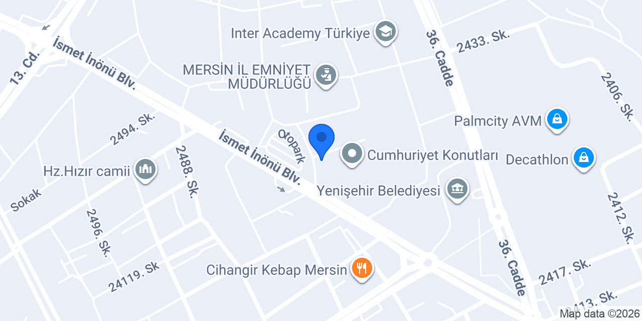 BBK Mekanik Mühendislik konumu