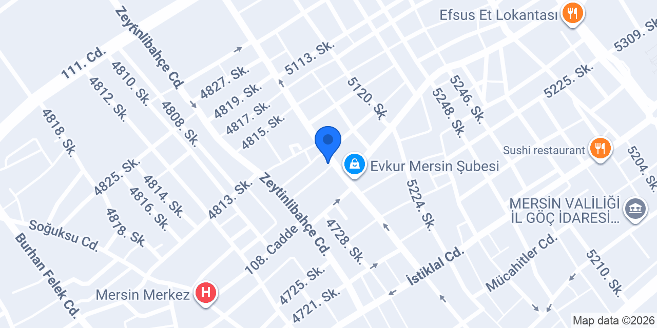Mersin 4. Noterliği konumu