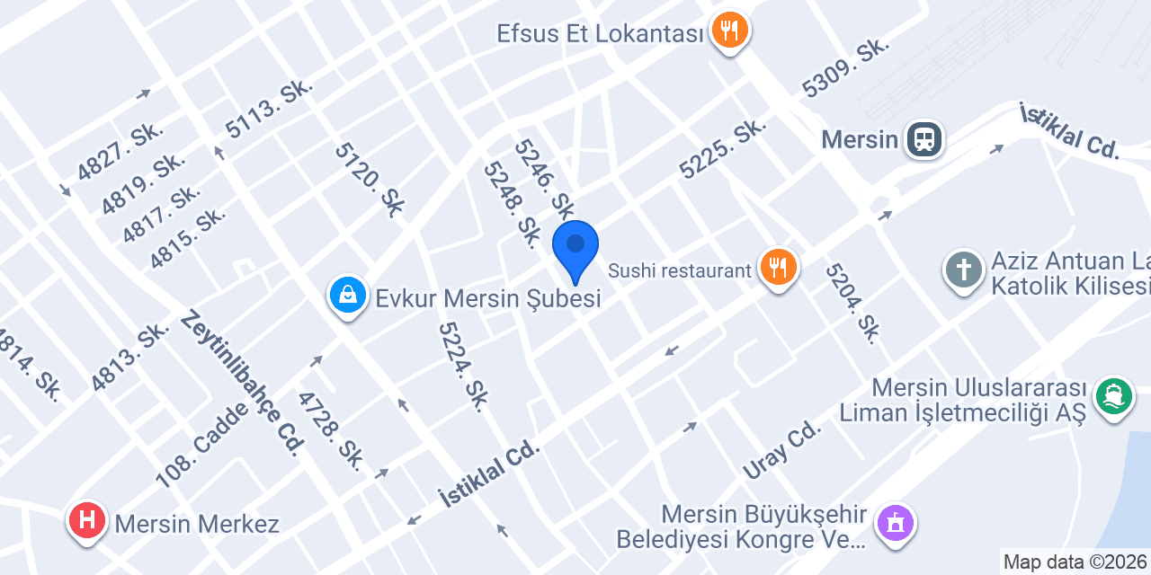 Tunç Ofset konumu