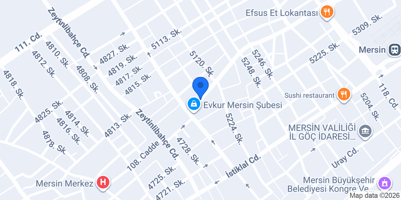 Hüsnü Mobilya konumu