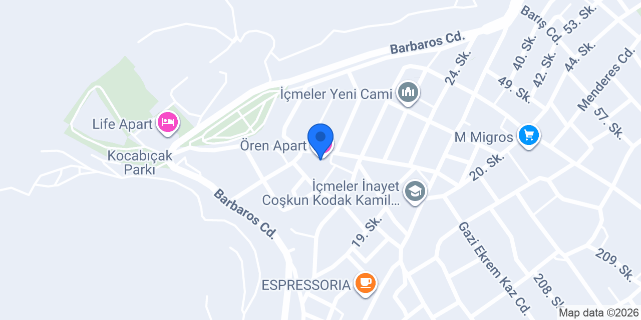 Ören Apart konumu