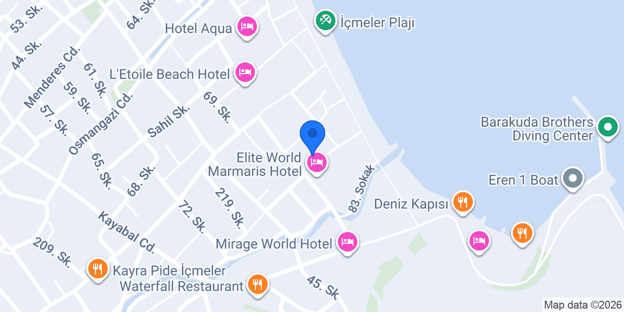 Doruk Hotel & Suites konumu