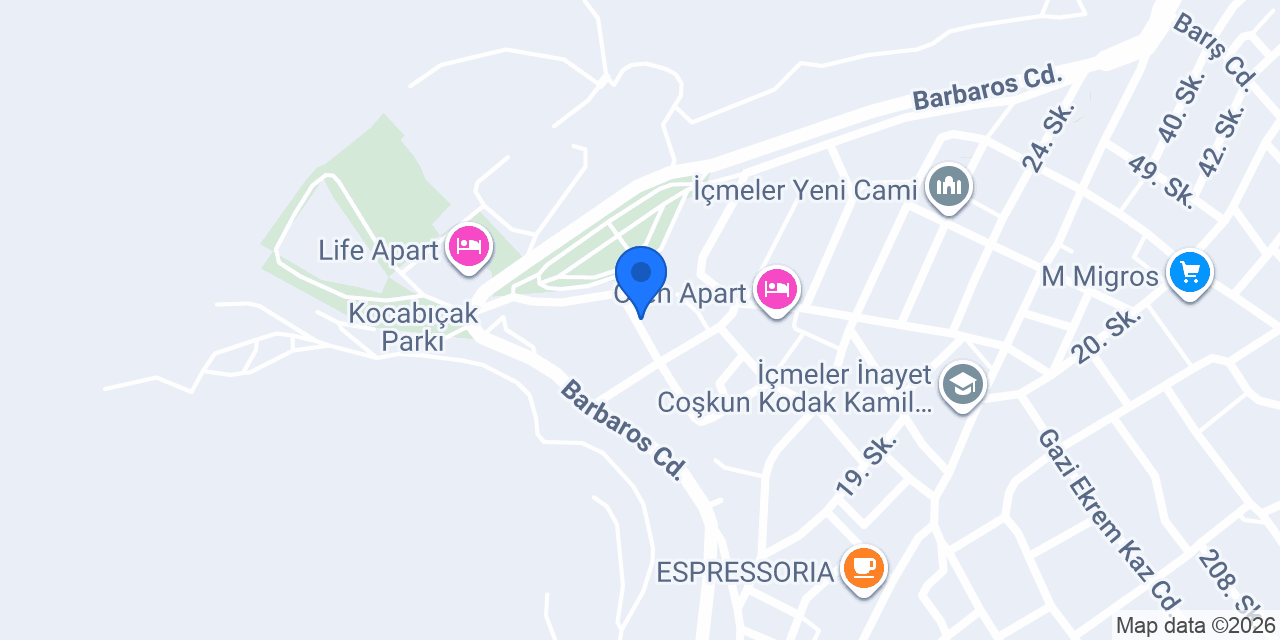 Club Tokmak Apart konumu