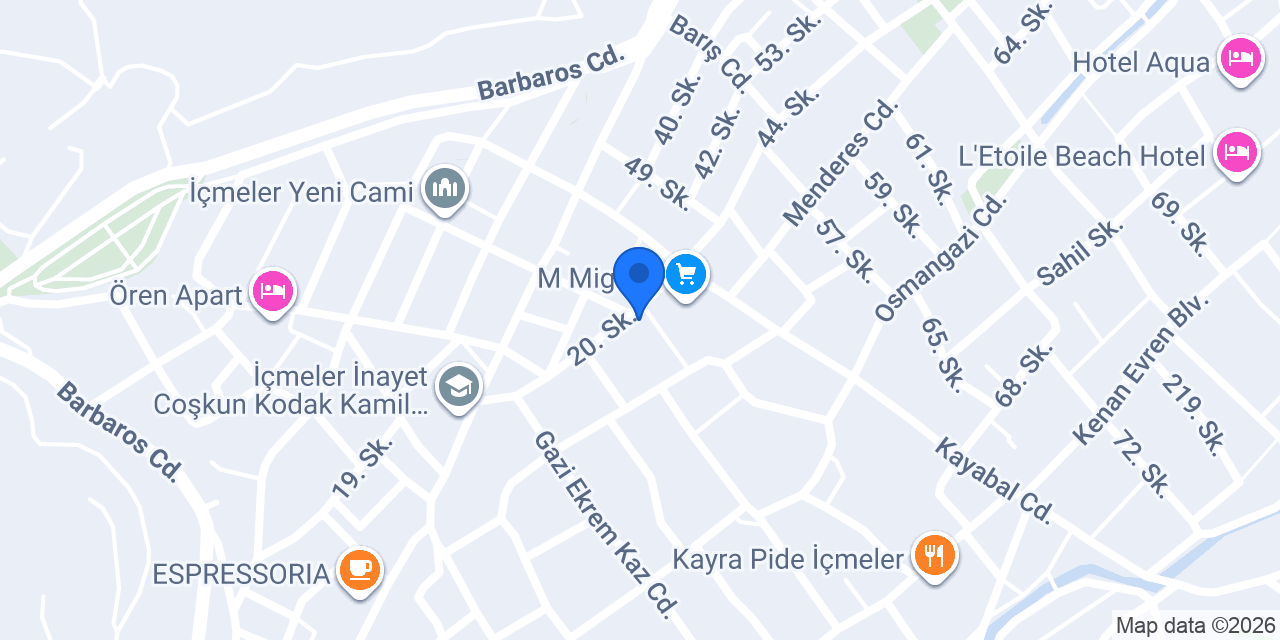 Çardak Emlak konumu