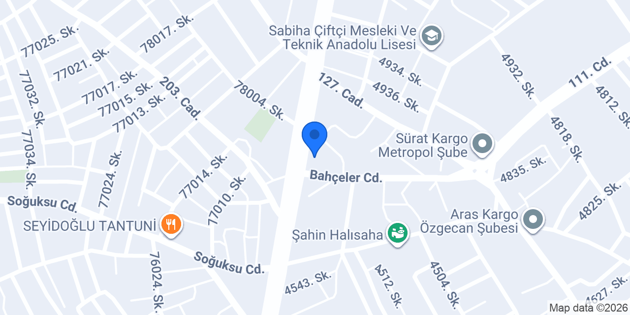 Panter Lastikçilik konumu